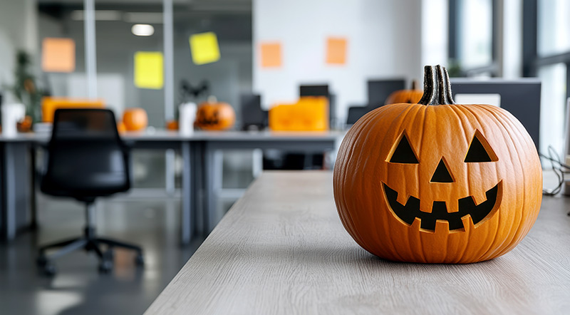 Büro-Halloween: Spaßige und gruselige Teamaktivitäten